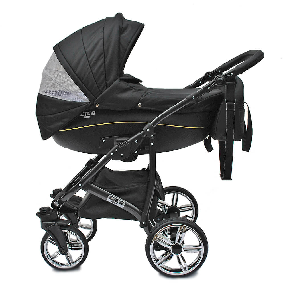 Black and blue carrera sport 3 in 1 pushchair deals